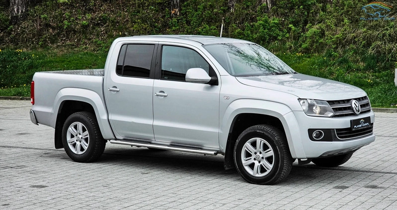 Volkswagen Amarok cena 54900 przebieg: 257000, rok produkcji 2011 z Bobowa małe 379